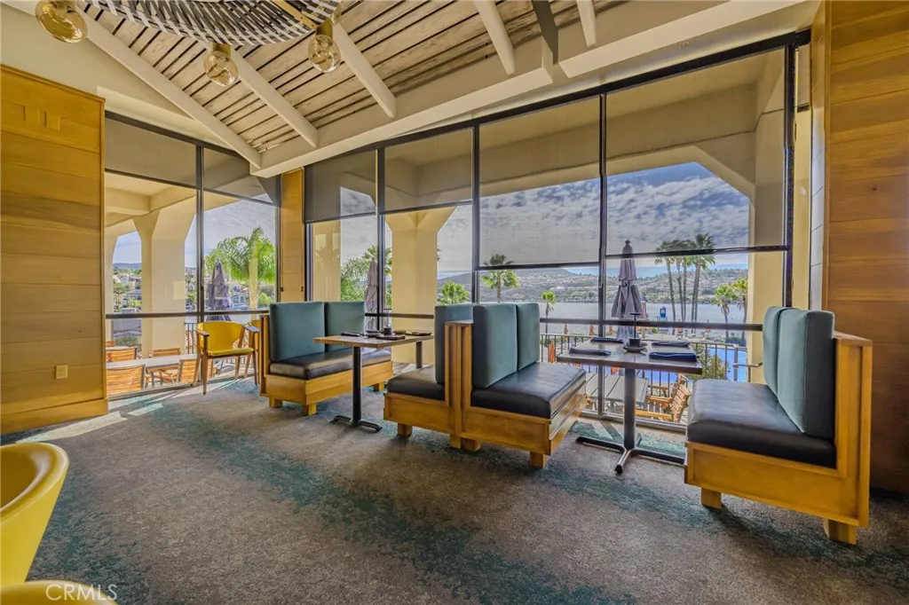 Dining with Lake views at the Light House Restaurant