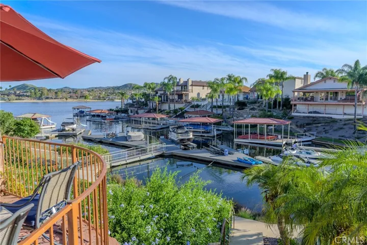 view to Club House Beach from backyard
