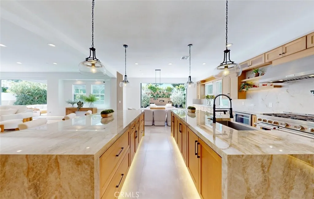 Expansive Kitchen Island