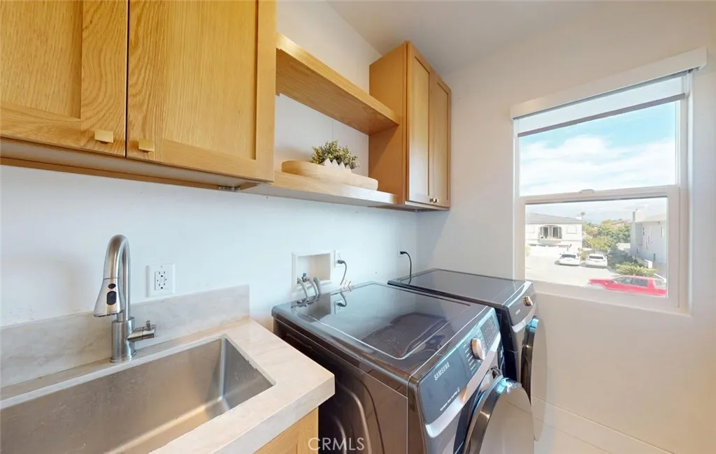 Convenient Laundry Room