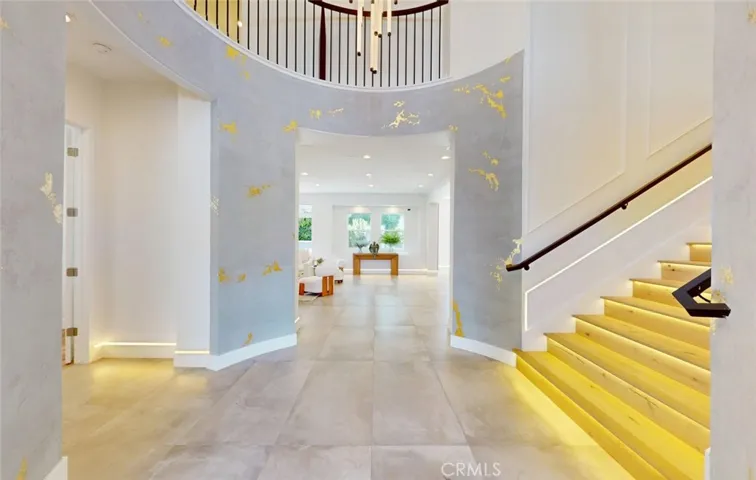 Dramatic Foyer & Staircase
