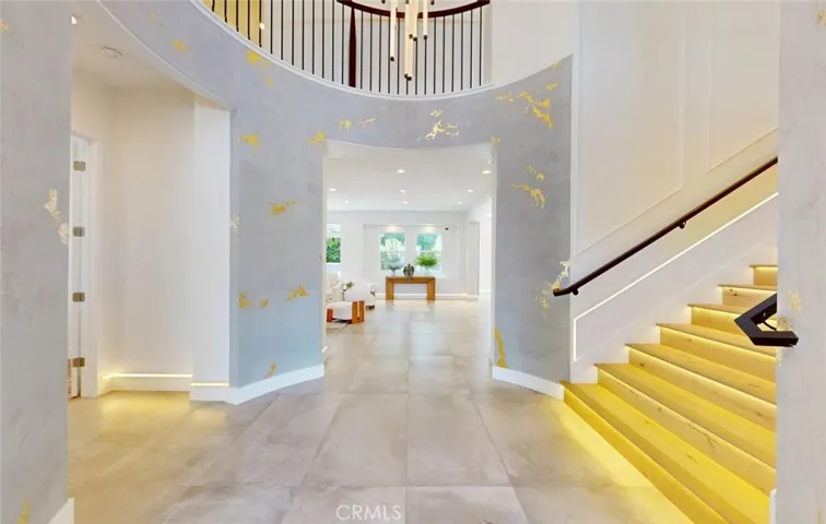 Dramatic Foyer & Staircase
