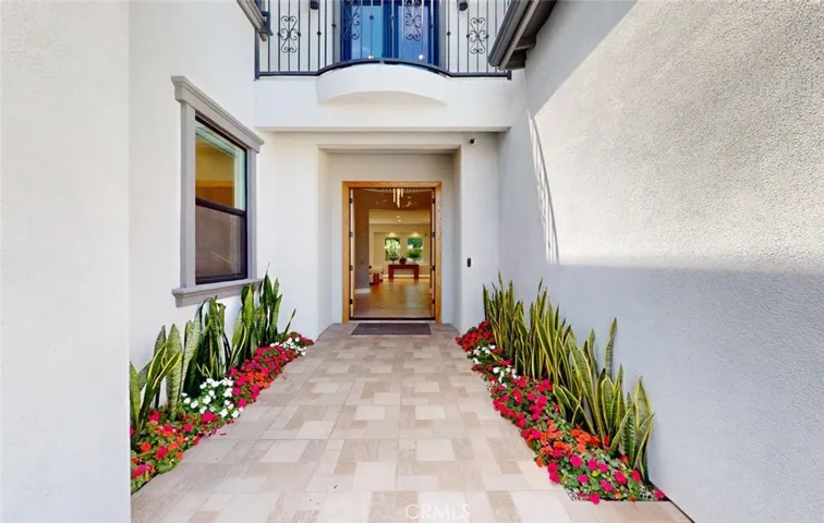 Elegant Front Entrance