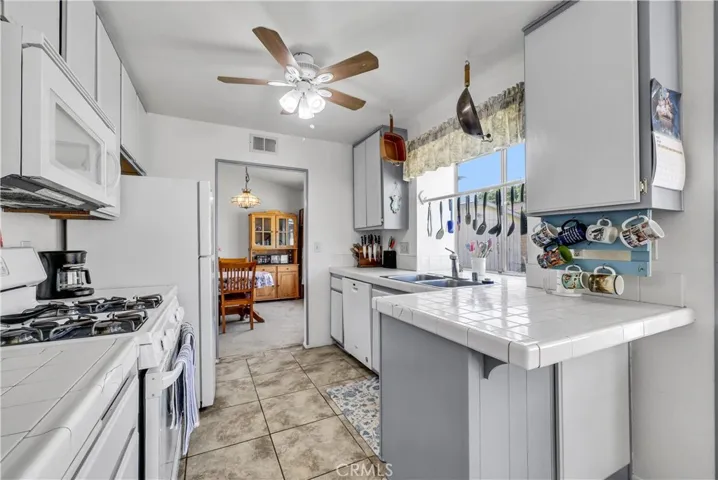 Kitchen open to the Family Room area and also easy access to the Formal Dining area