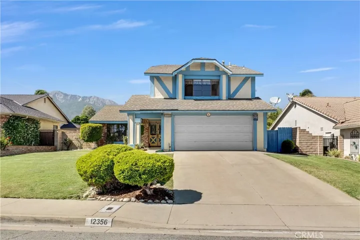Home faces South. Huge driveway