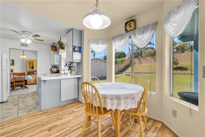 Bay window area perfect for morning sunrise enjoyment!