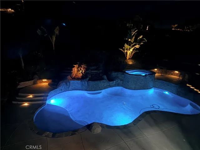 Pool at Night