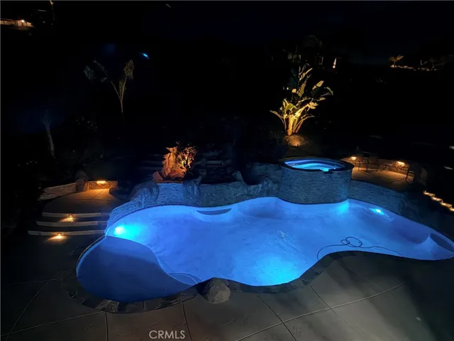 Pool at Night