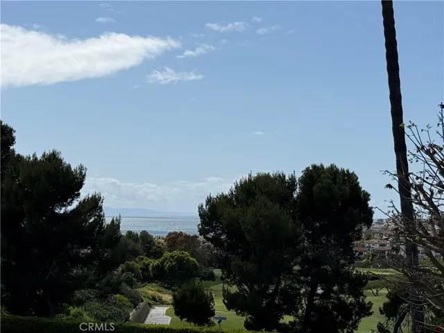 Catalina Island and Ocean View over golf course / cart path taken from front balcony