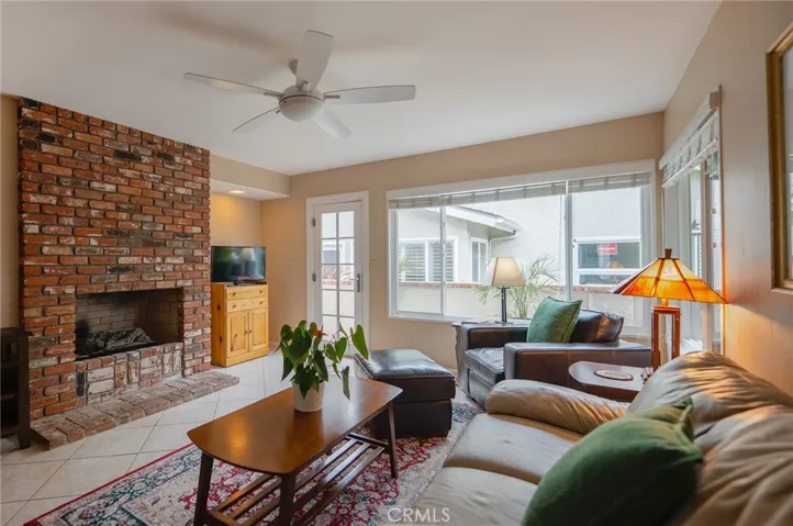 The family room is a separate room