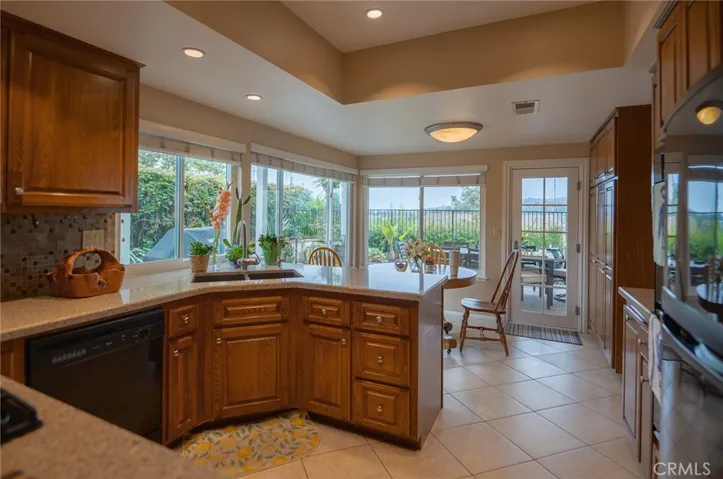 With a view like this, you won't mind doing the dishes