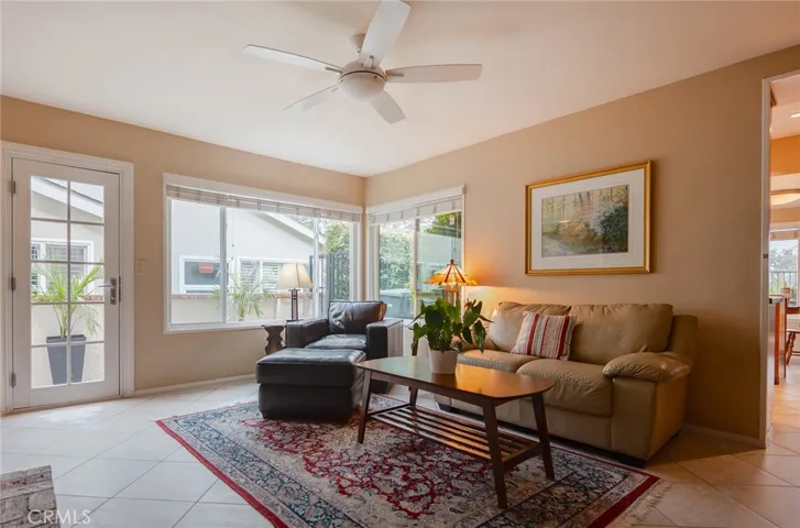 Light filled during the day and cozy at night