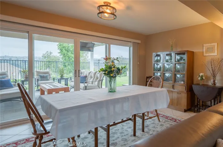 With this view from the formal dining area, entertaining will be fun