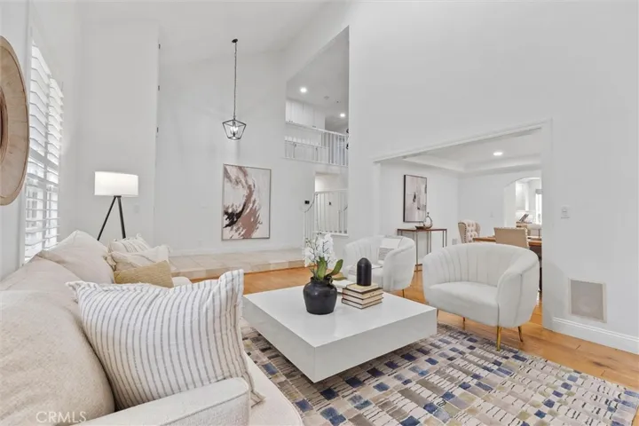 Formal living room entry