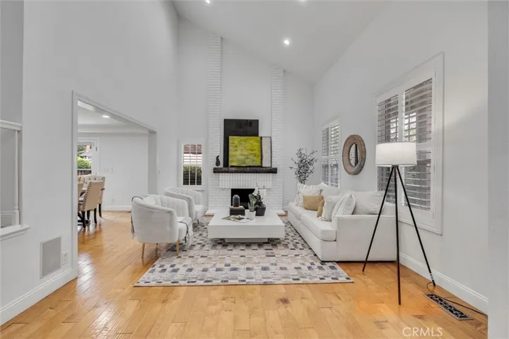 Formal living room entry