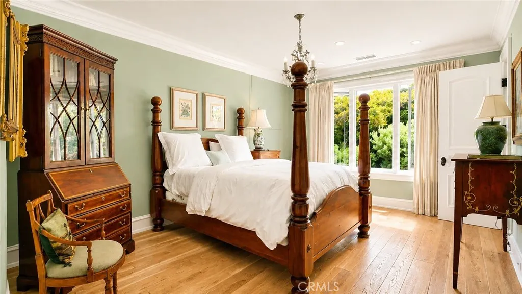 Bedroom 4 with solid wood flooring,