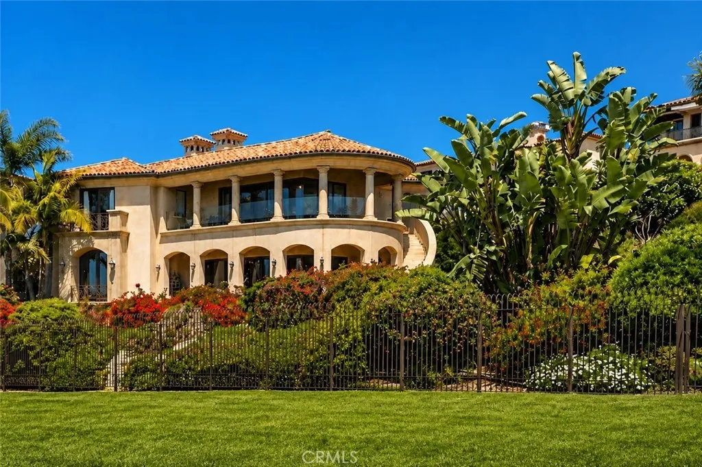 Ocean side of home facing Salt Creek Beach.
