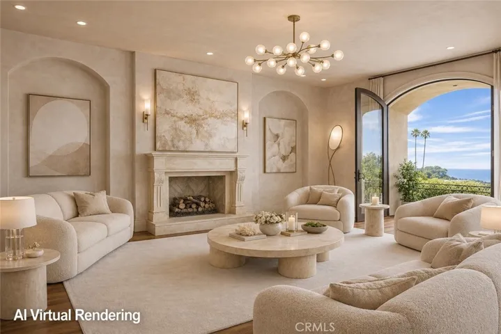 AI Rendering of the Living Room