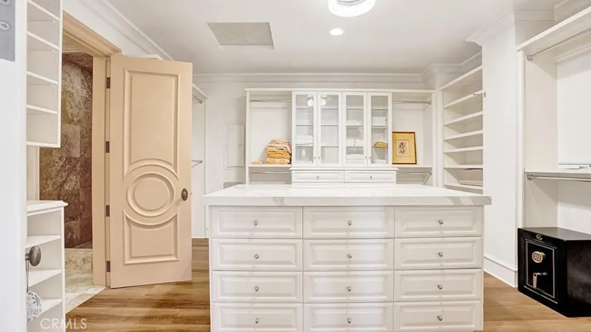 Primary closet.