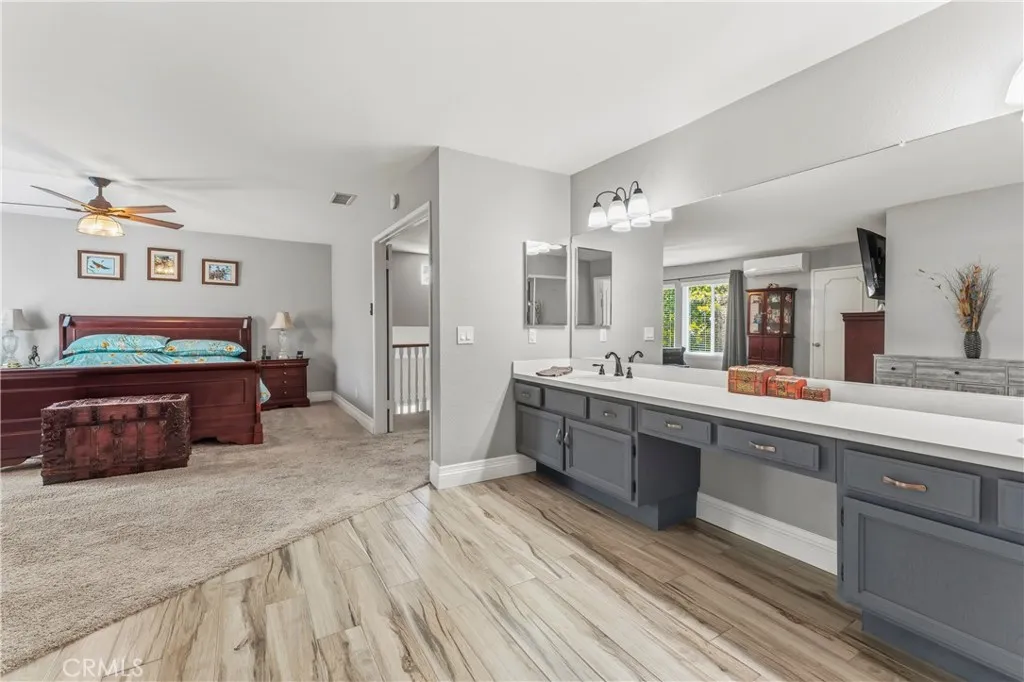 Primary Bedroom and Vanity