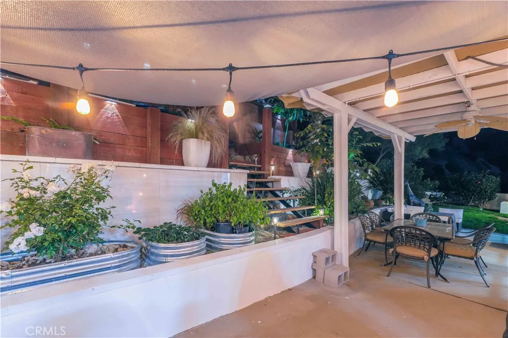 Private family backyard retreat at 4772 Excelente Drive.