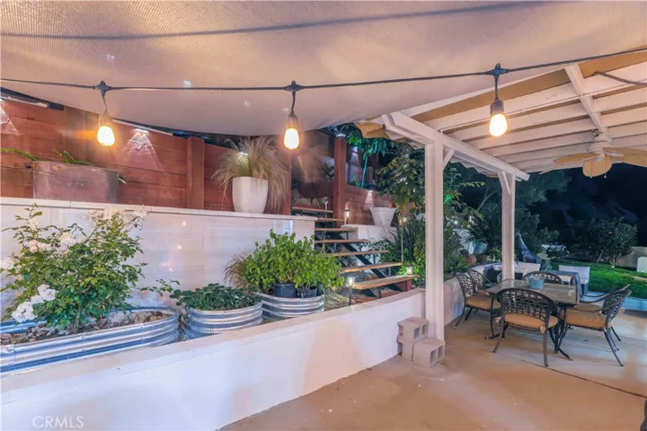 Private family backyard retreat at 4772 Excelente Drive.