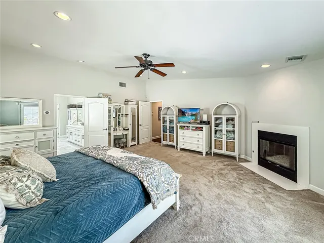 Primary Suite & Fireplace