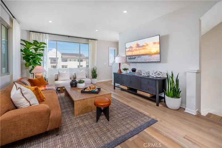 Plan 5 Living Room of Model Home