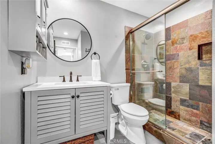 Lovely remodeled guest bath