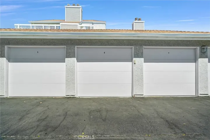 Single car garage is 3rd garage from short walkway to elevator