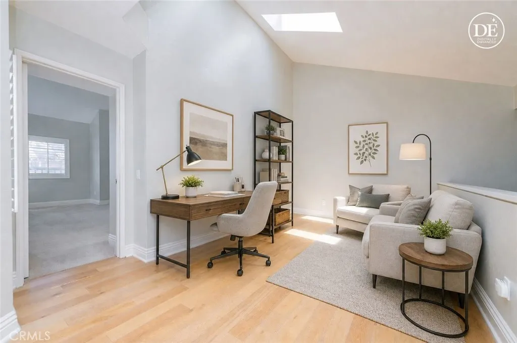 Loft virtual staging