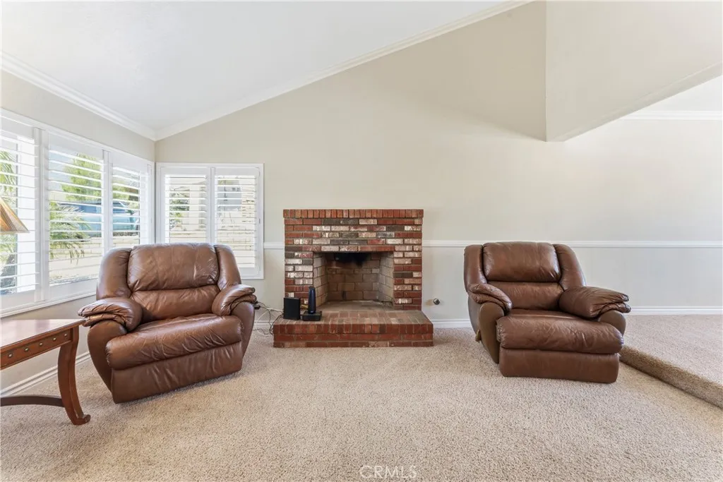 Formal Living Room and Fireplace #1