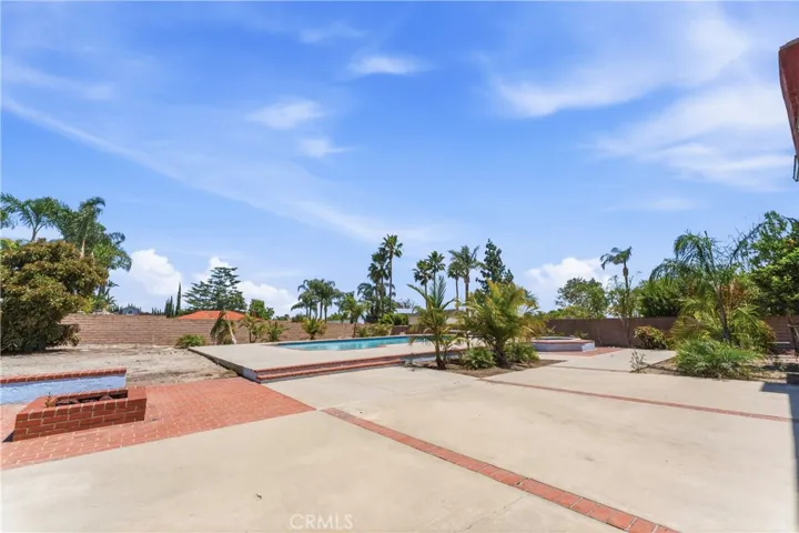 Back Yard Patio and Pool