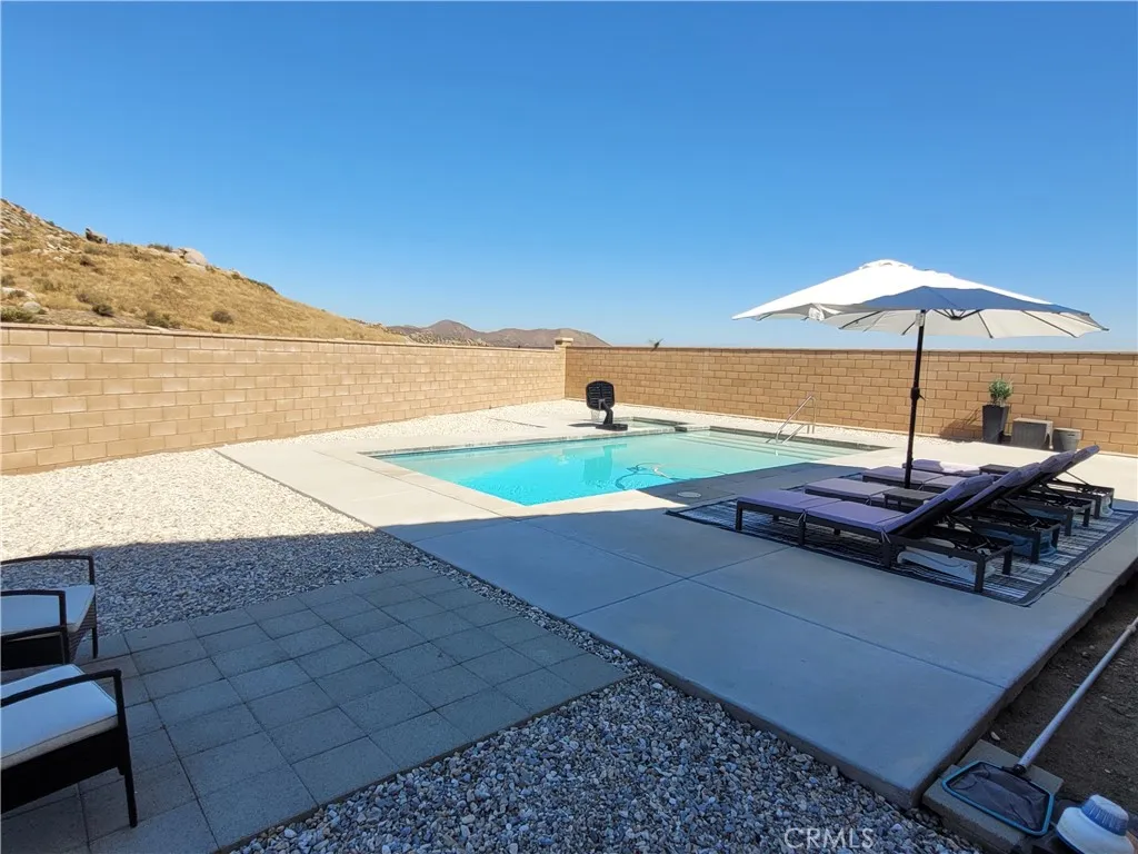 Rear yard south to northwest view