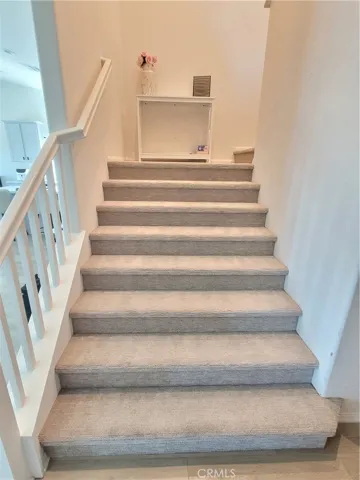 Stairs to loft and bedrooms