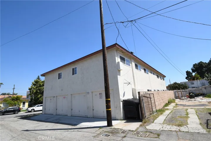 View of west side of building.