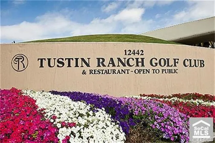 Tustin Ranch Golf Minutes Away.