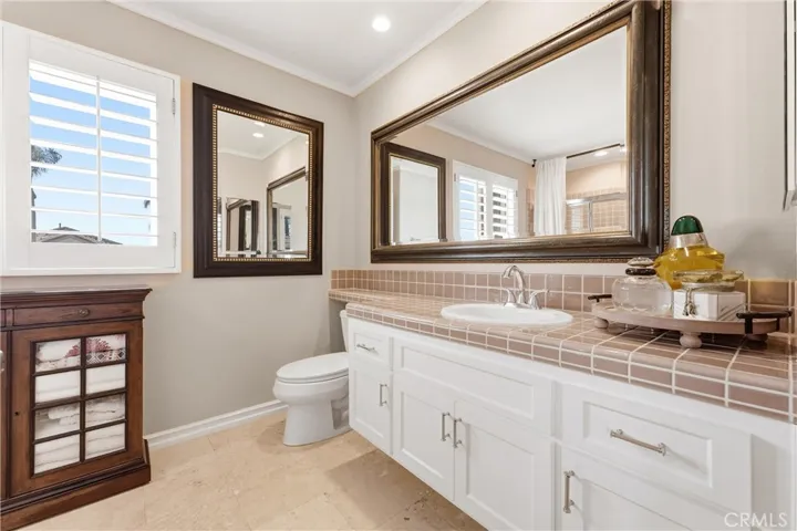 Private Bath in Bedroom 3.