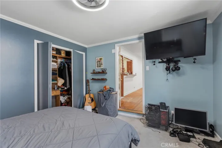 Bedroom #1 at front of the home