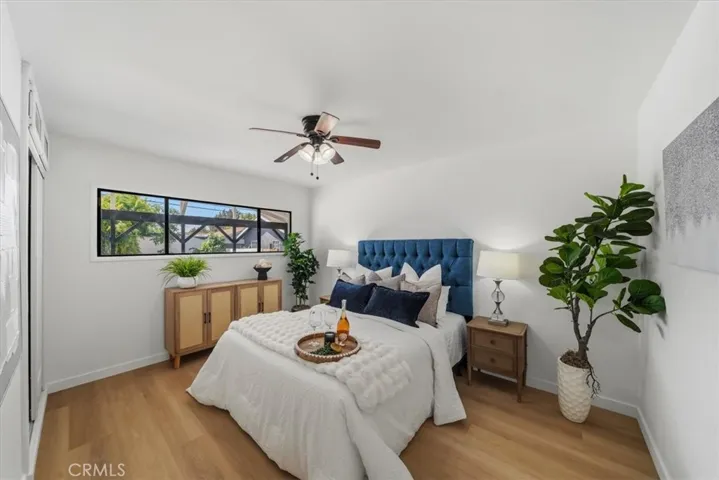 Spacious bedroom