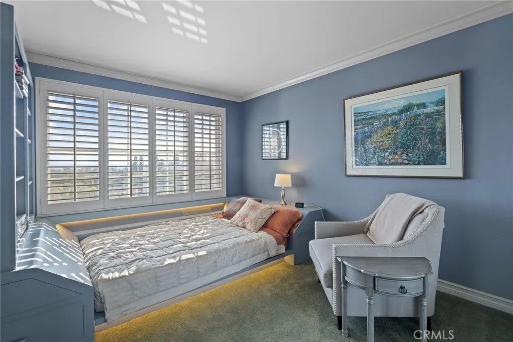 Bedroom #3 with built-ins and City-light views!