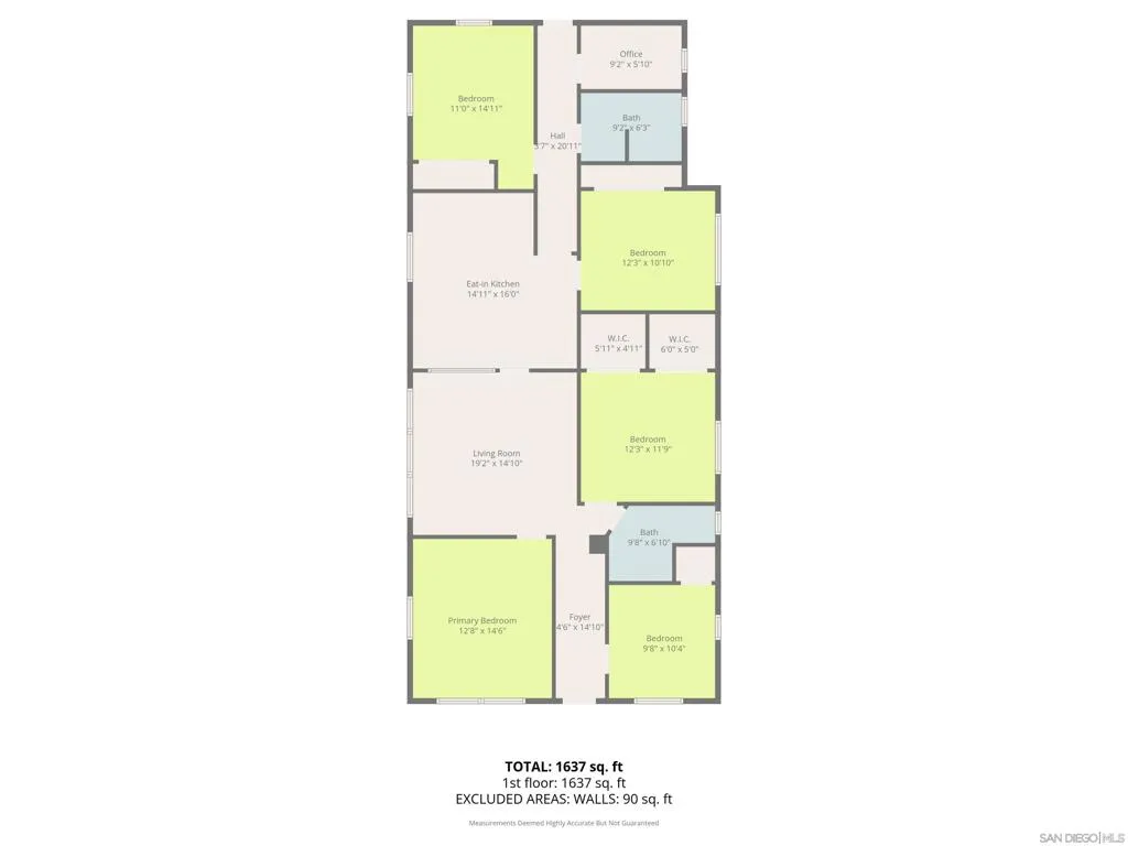 Main House Floor Plan