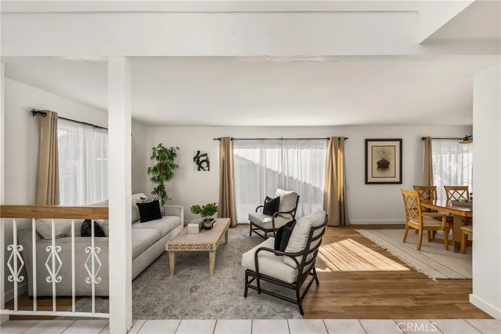 Light abounds in this large formal living room.