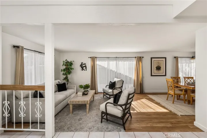 Light abounds in this large formal living room.