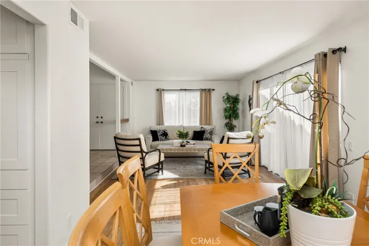 Reverse view into the formal living.