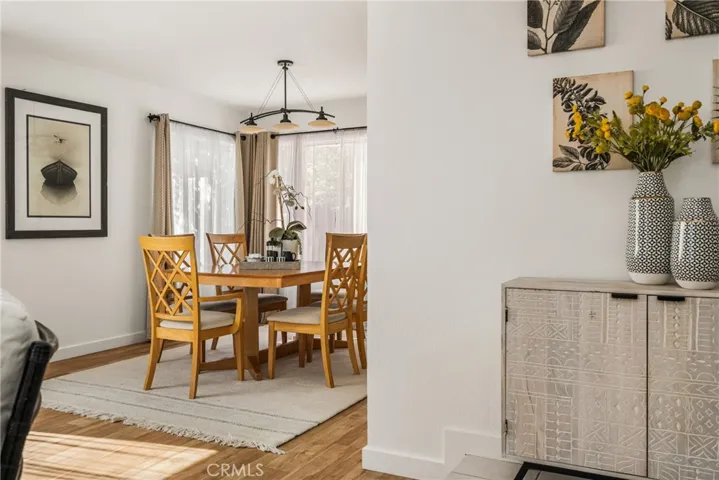 Living room leads to your formal dining.
