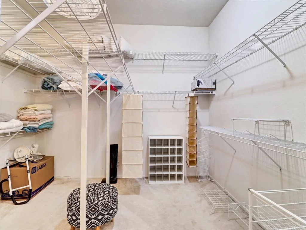 Master closet