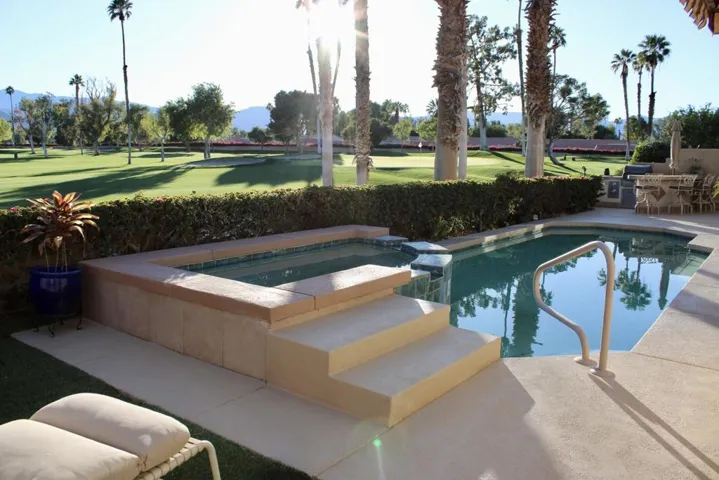 Pool On Golf Course