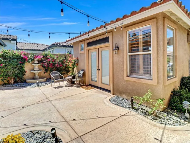 Front patio