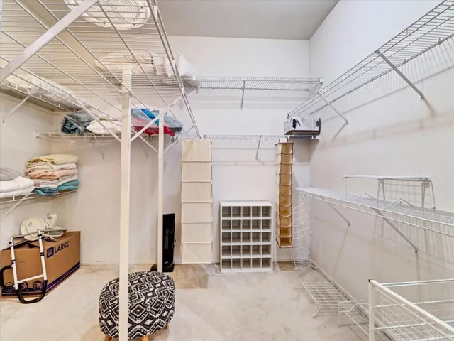 Master closet